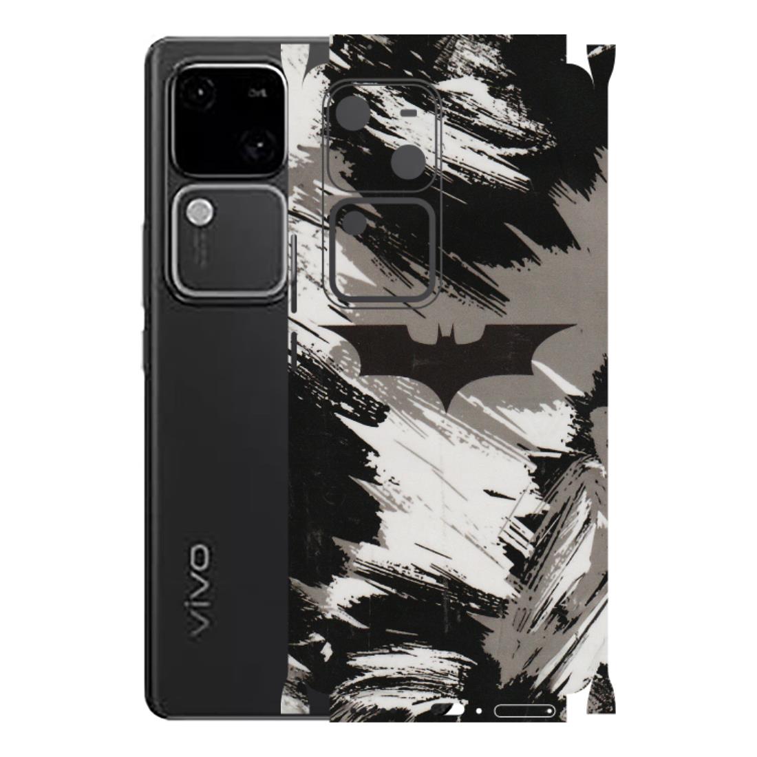 VIVO Z/V/X/T/U/S Series Phone Skins (All Models) - Batman Fleece DC - Transparent Finish (T-19) Vivo V30 5G