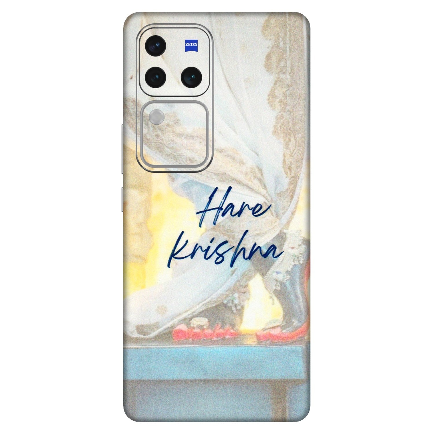 VIVO Z/V/X/T/U/S Series Phone Skins (All Models) - Hare Krishna - 3D Embossed Finish (L-03) Vivo V30 Pro (5G)