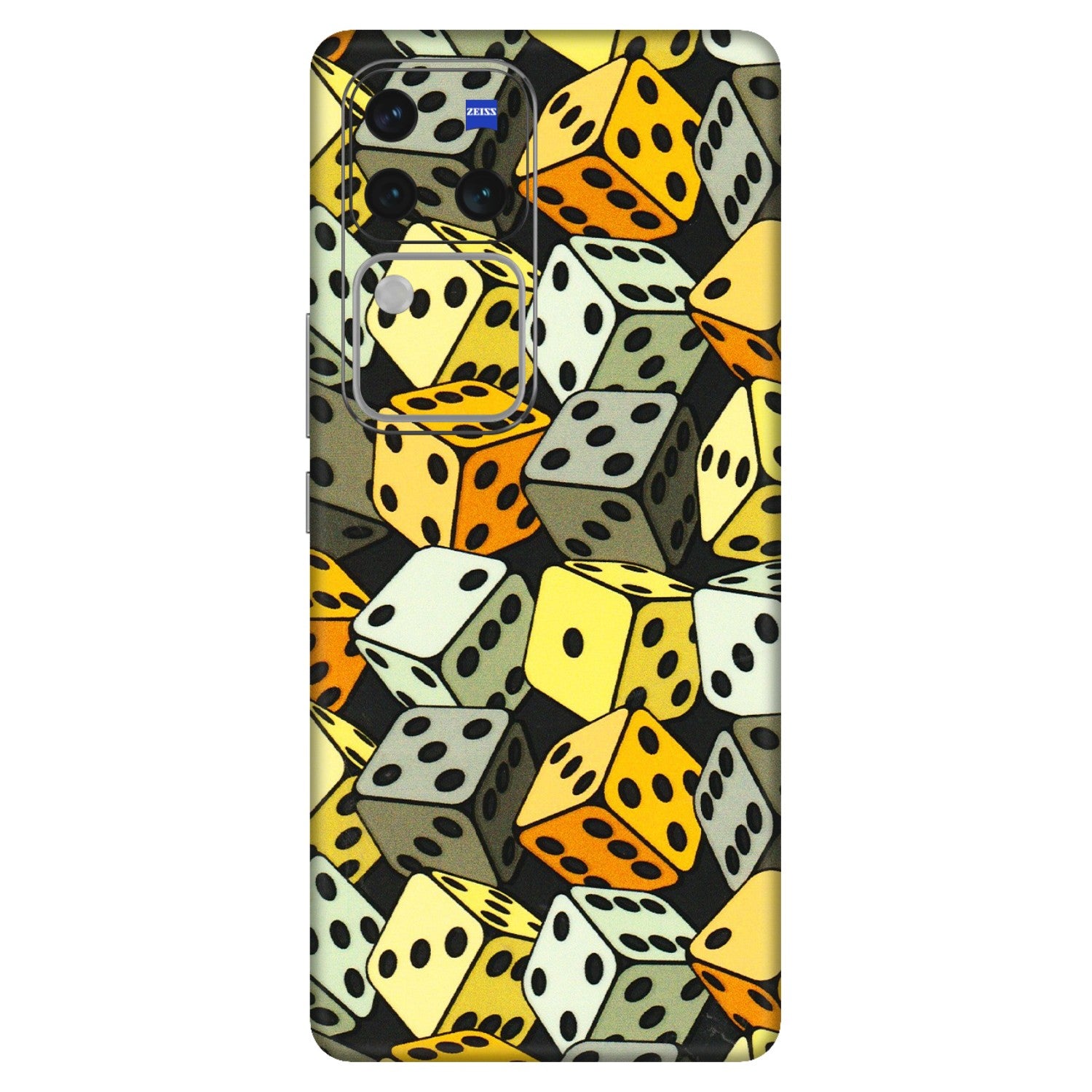 VIVO Z/V/X/T/U/S Series Phone Skins (All Models) - Dices Of Life - 3D Embossed Finish (L-04) Vivo V30 Pro (5G)