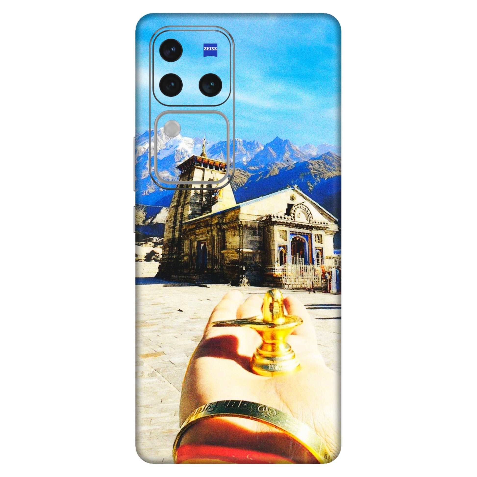 VIVO Z/V/X/T/U/S Series Phone Skins (All Models) - Beauty of Kedarnath - 3D Embossed Finish (L-108) Vivo V30 Pro (5G)