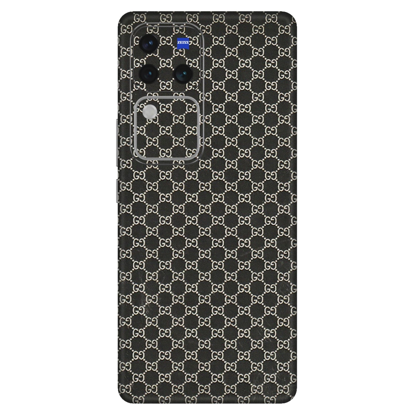 VIVO Z/V/X/T/U/S Series Phone Skins (All Models) - Black G Print - 3D Embossed Finish (L-109) Vivo V30 Pro (5G)