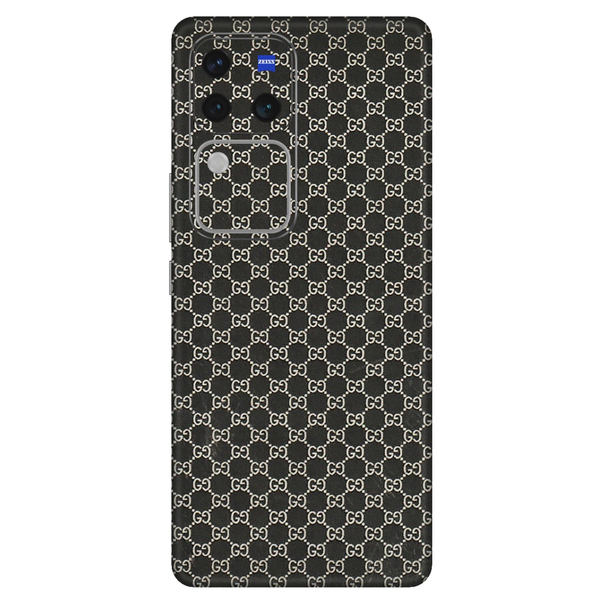 VIVO Z/V/X/T/U/S Series Phone Skins (All Models) - Black G Print - 3D Embossed Finish (L-109) Vivo V30 Pro (5G)