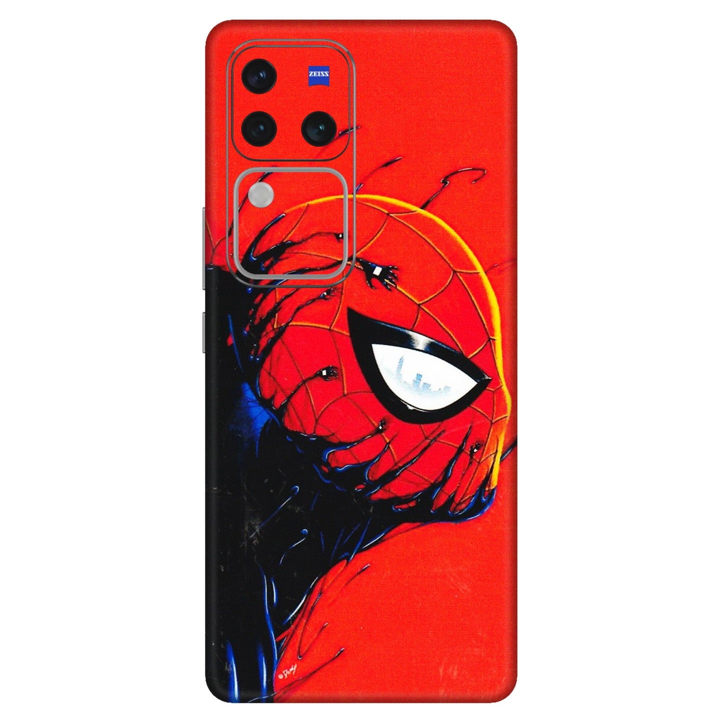 VIVO Z/V/X/T/U/S Series Phone Skins (All Models) - Spiderman Face Venom - 3D Embossed Finish (L-165) Vivo V30 Pro (5G)