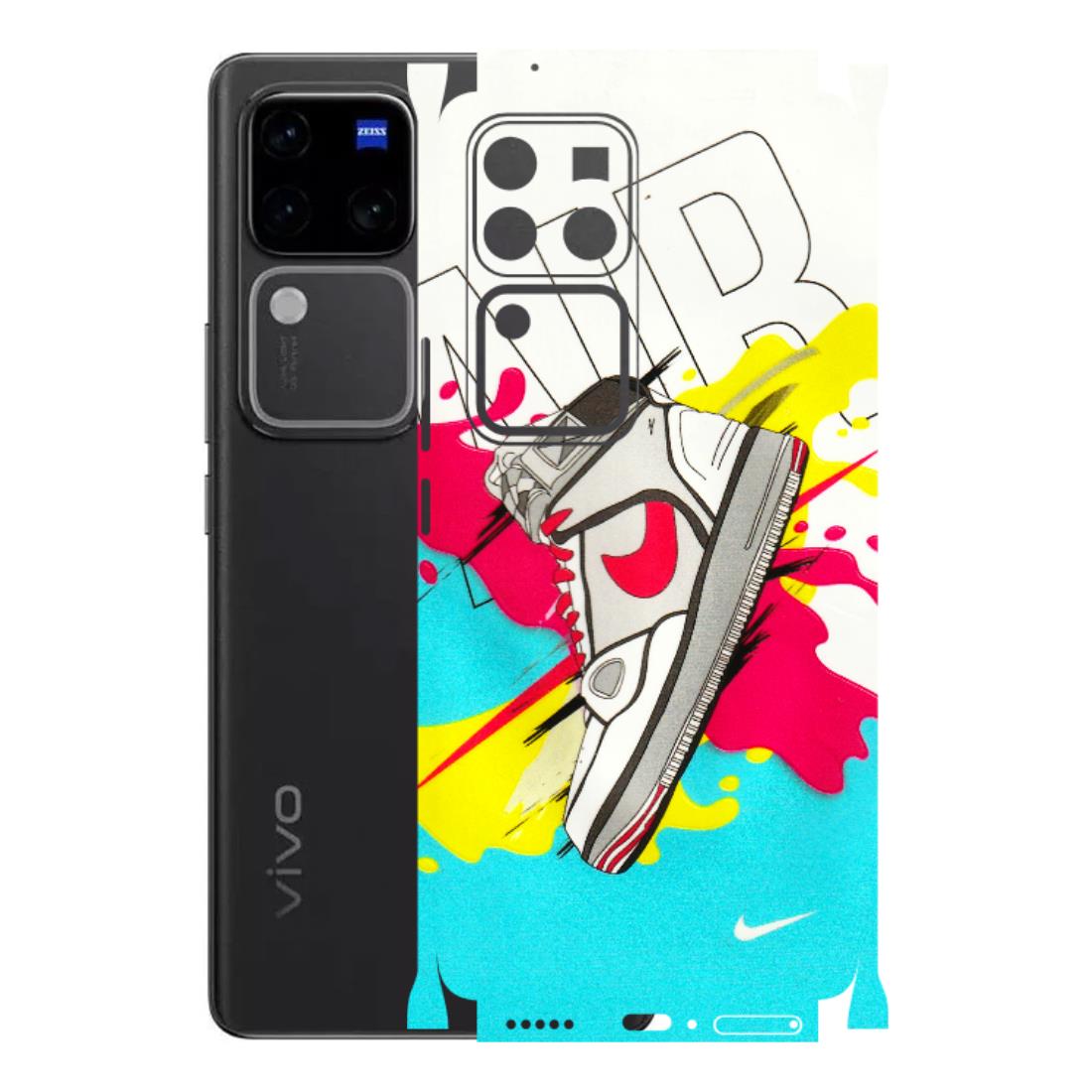 VIVO Z/V/X/T/U/S Series Phone Skins (All Models) - Sneaker - 3D Embossed Finish (L-207) Vivo V30 Pro (5G)
