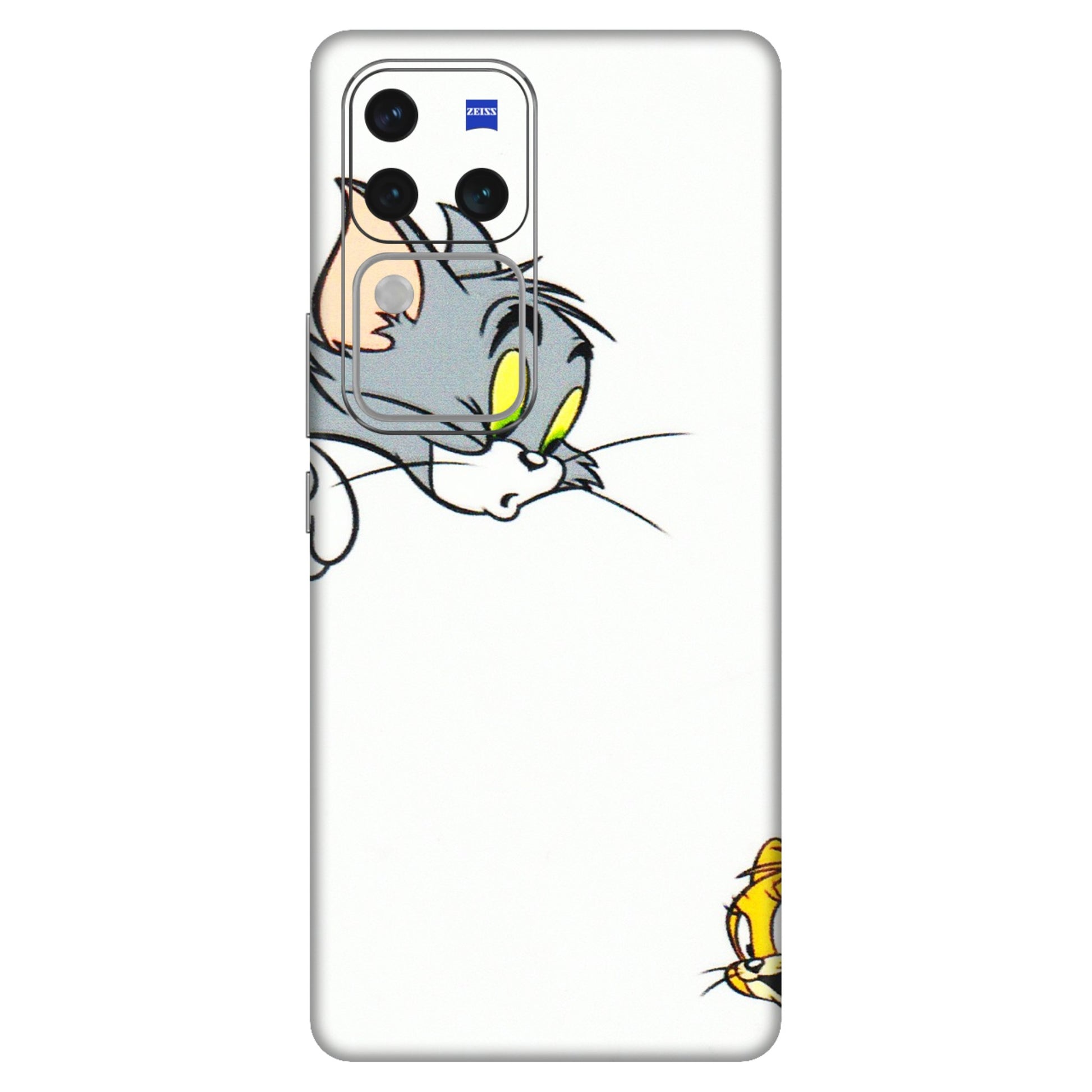 VIVO Z/V/X/T/U/S Series Phone Skins (All Models) - Cute Tom And Jerry - 3D Embossed Finish (L-220) Vivo V30 Pro (5G)