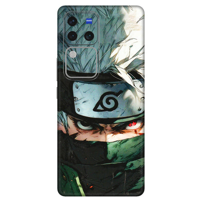 VIVO Z/V/X/T/U/S Series Phone Skins (All Models) - Kakashi Red Eye Focus - 3D Embossed Finish (L-227) Vivo V30 Pro (5G)