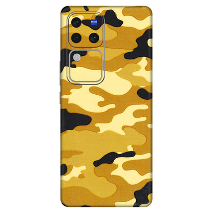 VIVO Z/V/X/T/U/S Series Phone Skins (All Models) - Indian Camo - 3D Embossed Finish (L-228) Vivo V30 Pro (5G)