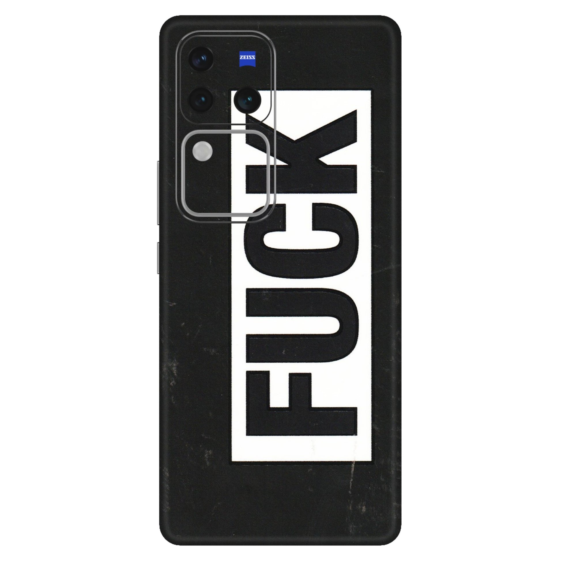 VIVO Z/V/X/T/U/S Series Phone Skins (All Models) - The F Word - 3D Embossed Finish (L-255) Vivo V30 Pro (5G)