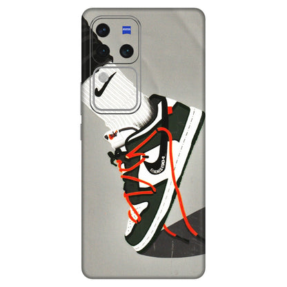VIVO Z/V/X/T/U/S Series Phone Skins (All Models) - New Grey Sneaker - 3D Embossed Finish (L-261) Vivo V30 Pro (5G)
