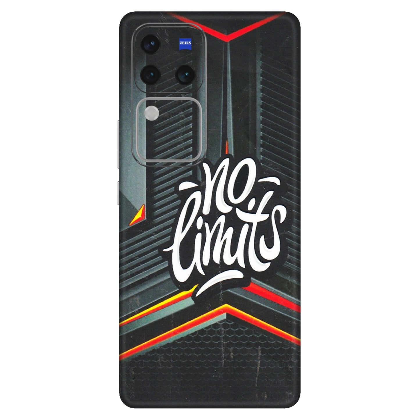 VIVO Z/V/X/T/U/S Series Phone Skins (All Models) - No Limits - 3D Embossed Finish (L-286) Vivo V30 Pro (5G)