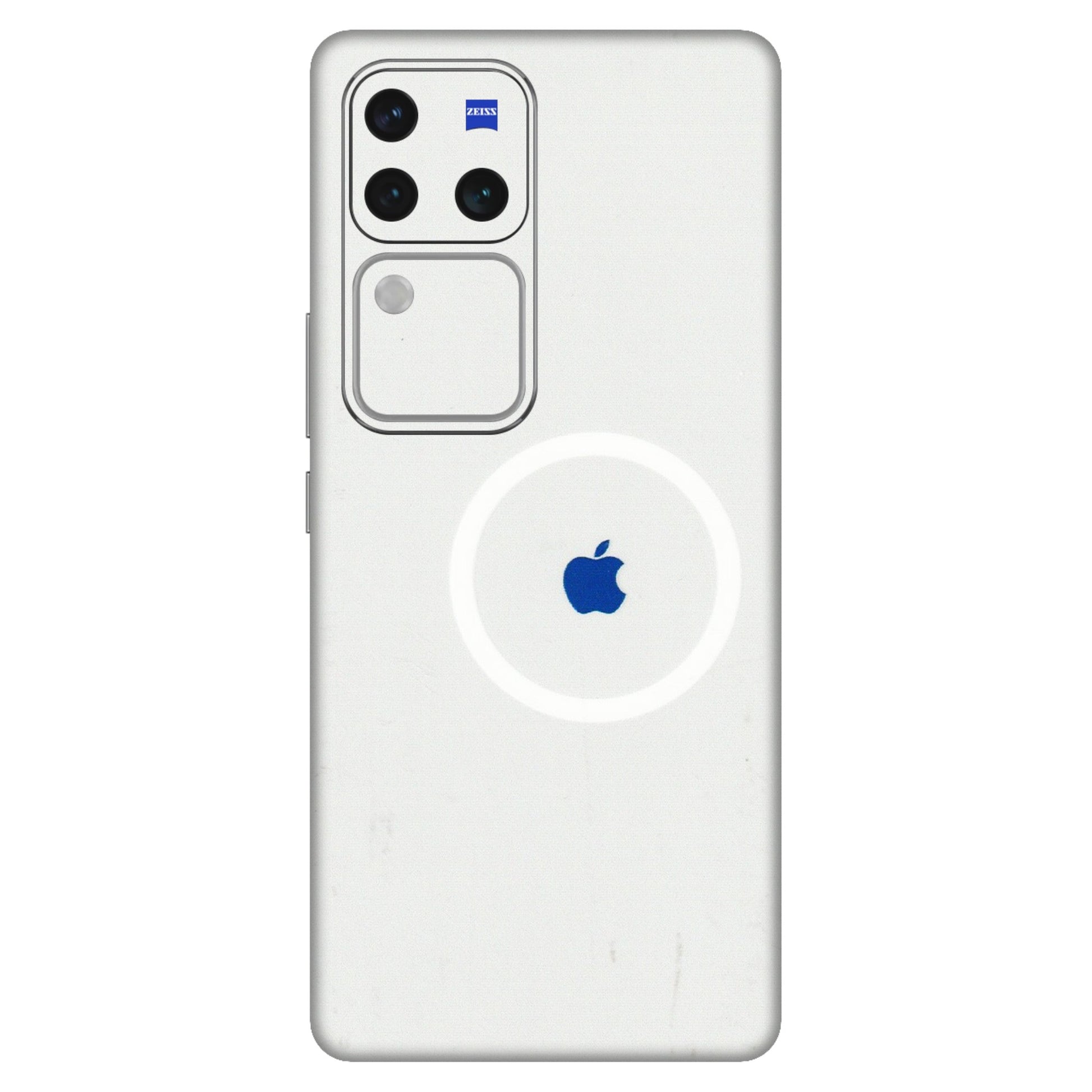 VIVO Z/V/X/T/U/S Series Phone Skins (All Models) - iPhone Magsafe Logo - 3D Embossed Finish (L-320) Vivo V30 Pro (5G)