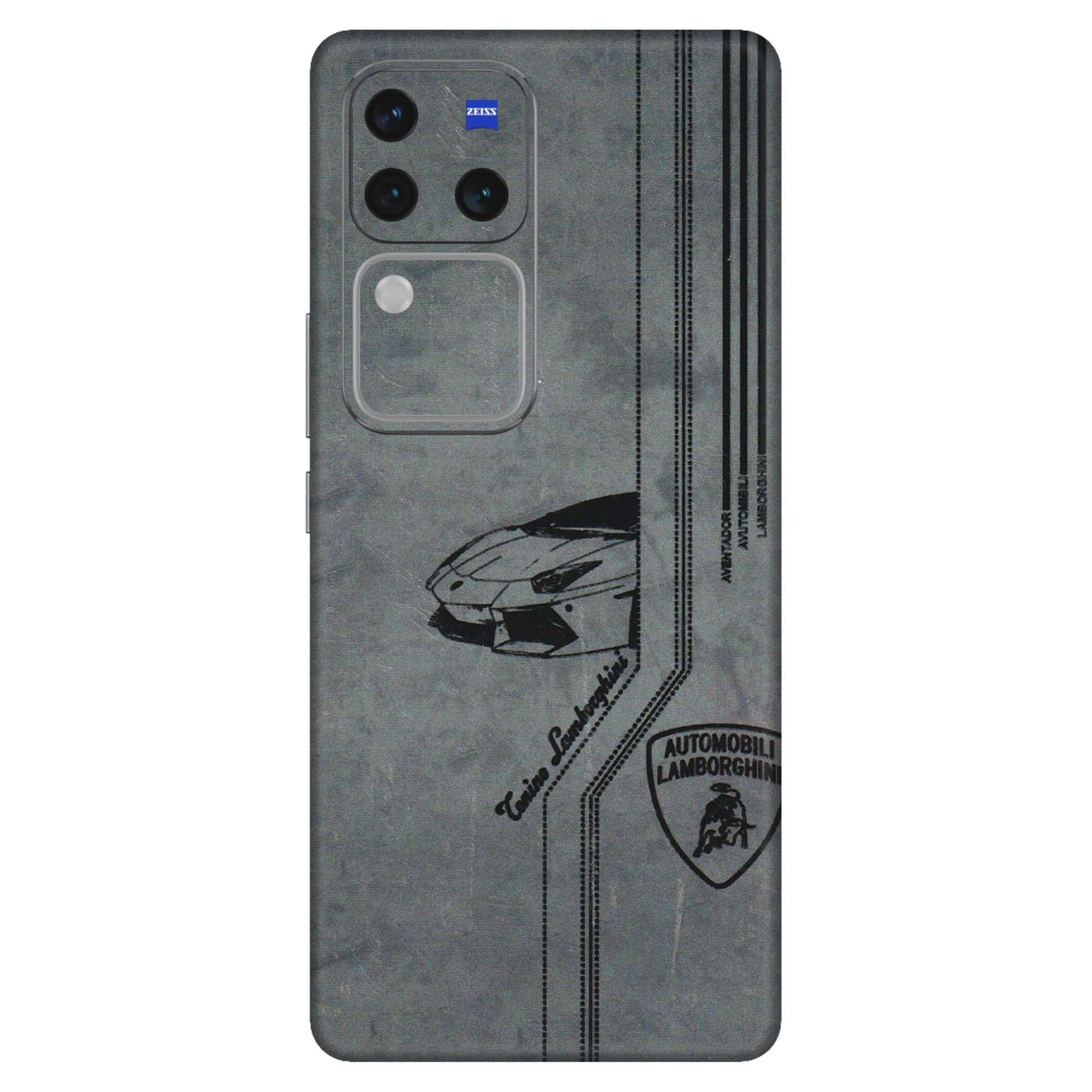 VIVO Z/V/X/T/U/S Series Phone Skins (All Models) - New Lamborgini Aventador - 3D Embossed Finish (L-321) Vivo V30 Pro (5G)