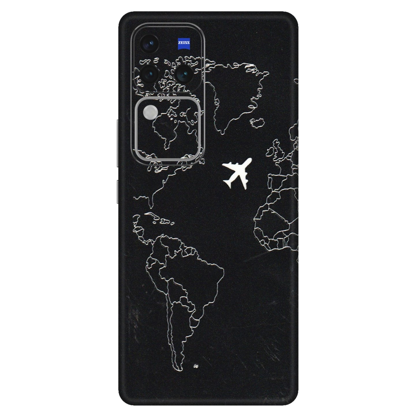 VIVO Z/V/X/T/U/S Series Phone Skins (All Models) - Never Ending Travel - 3D Embossed Finish (L-79) Vivo V30 Pro (5G)