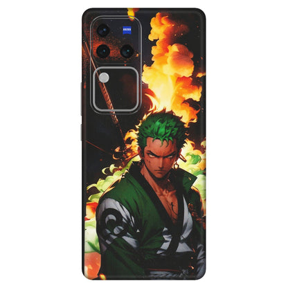 VIVO Z/V/X/T/U/S Series Phone Skins (All Models) - Roronoa Zoro - Matte Finish (M-102) Vivo V30 Pro (5G)