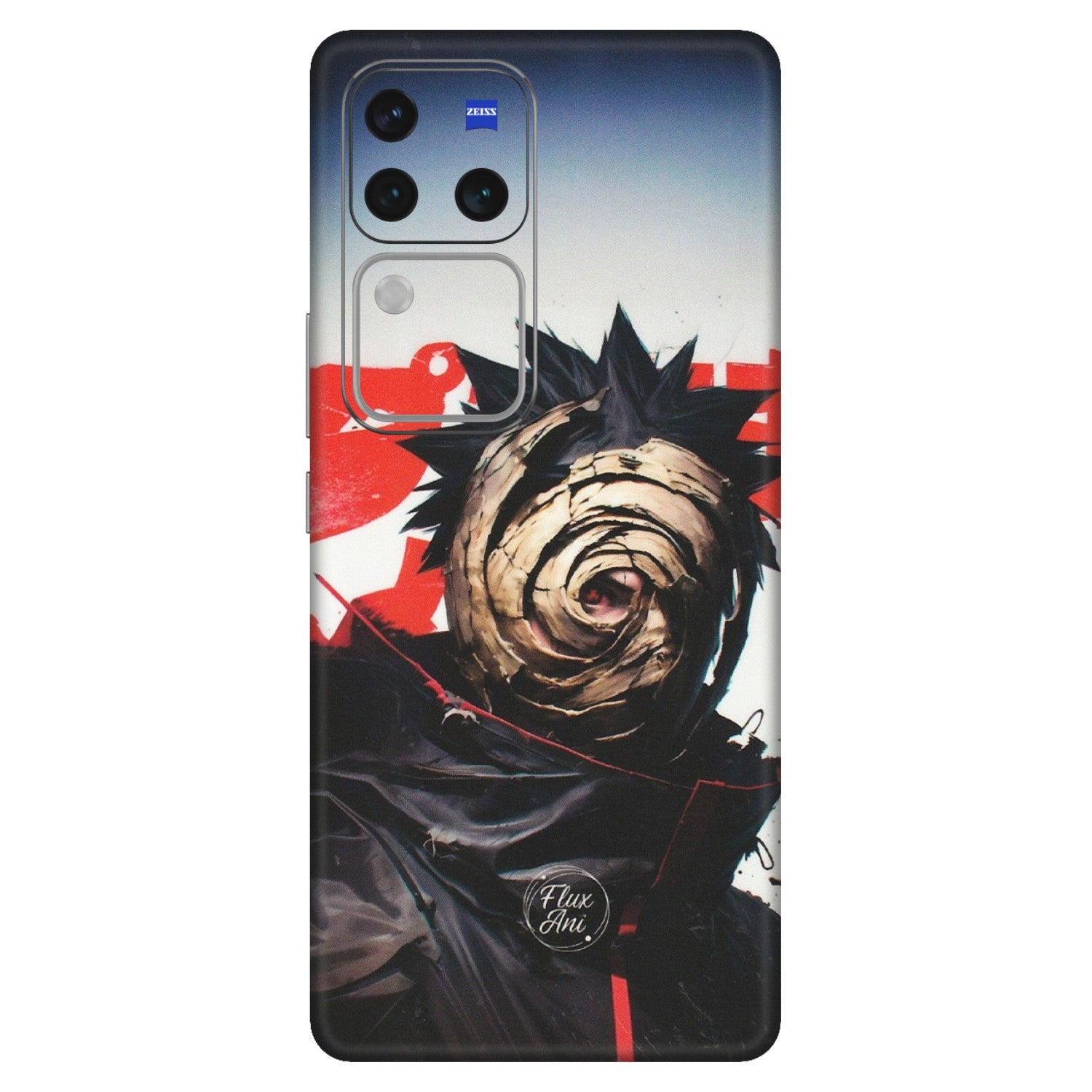 VIVO Z/V/X/T/U/S Series Phone Skins (All Models) - Obito Uchiha Cool Anime - Matte Finish (M-134) Vivo V30 Pro (5G)