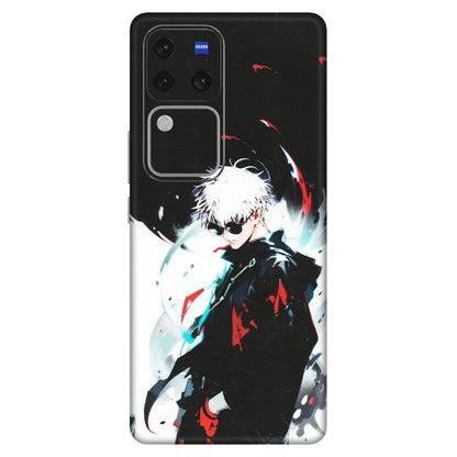VIVO Z/V/X/T/U/S Series Phone Skins (All Models) - Gojo Powerful Charater Kaisen Anime - Matte Finish (M-144) Vivo V30 Pro (5G)