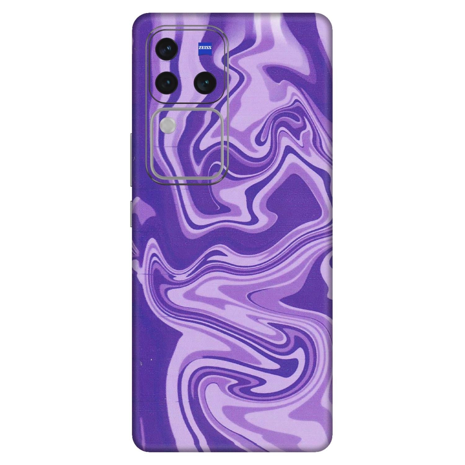 VIVO Z/V/X/T/U/S Series Phone Skins (All Models) - Hazy Purple Nights - Matte Finish (M-14) Vivo V30 Pro (5G)