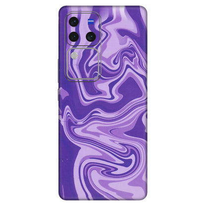VIVO Z/V/X/T/U/S Series Phone Skins (All Models) - Hazy Purple Nights - Matte Finish (M-14) Vivo V30 Pro (5G)