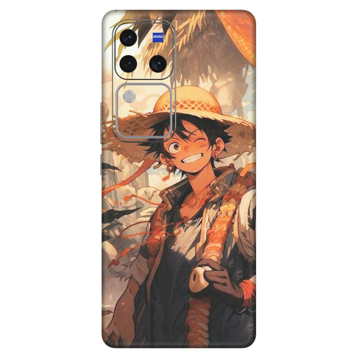 VIVO Z/V/X/T/U/S Series Phone Skins (All Models) - Anime Character Smile - Matte Finish (M-33) Vivo V30 Pro (5G)