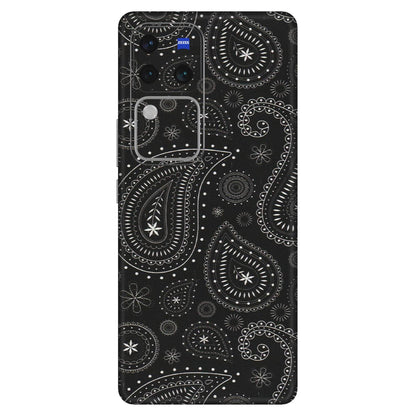VIVO Z/V/X/T/U/S Series Phone Skins (All Models) - Black Sober Kerry - Matte Finish (M-37) Vivo V30 Pro (5G)