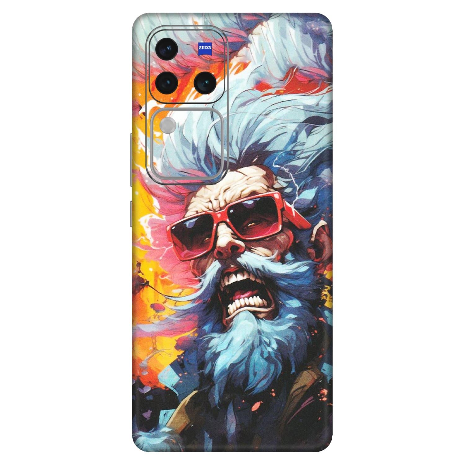 VIVO Z/V/X/T/U/S Series Phone Skins (All Models) - Daddy Cool Character - Matte Finish (M-43) Vivo V30 Pro (5G)