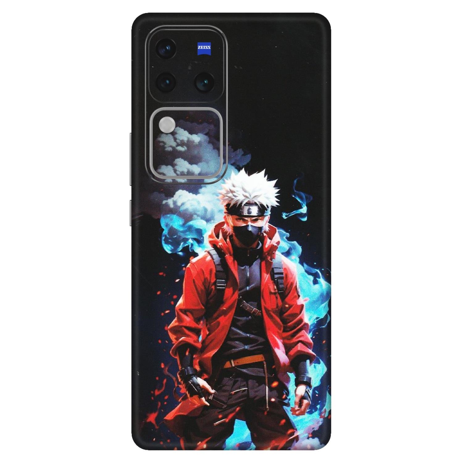 VIVO Z/V/X/T/U/S Series Phone Skins (All Models) - Kakashi Hatake Naruto - Matte Finish (M-60) Vivo V30 Pro (5G)