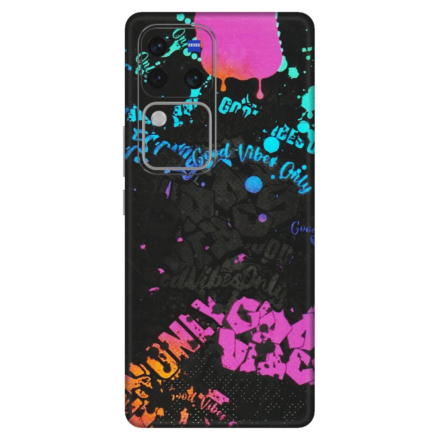 VIVO Z/V/X/T/U/S Series Phone Skins (All Models) - Majestic Black Vibes - Matte Finish (M-62) Vivo V30 Pro (5G)