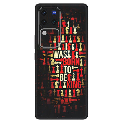 VIVO Z/V/X/T/U/S Series Phone Skins (All Models) - Born To Be King - Matte Finish (M-73) Vivo V30 Pro (5G)