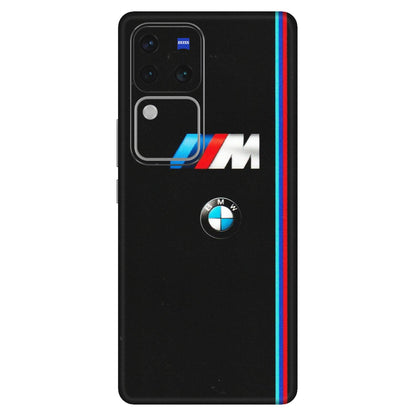 VIVO Z/V/X/T/U/S Series Phone Skins (All Models) - Styling With Black BMW - Matte Finish (M-74) Vivo V30 Pro (5G)