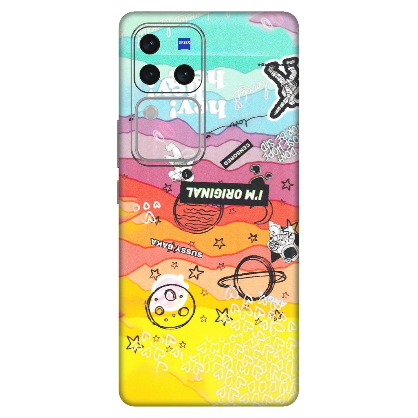 VIVO Z/V/X/T/U/S Series Phone Skins (All Models) - The Original Astronaut - Matte Finish (M-79) Vivo V30 Pro (5G)