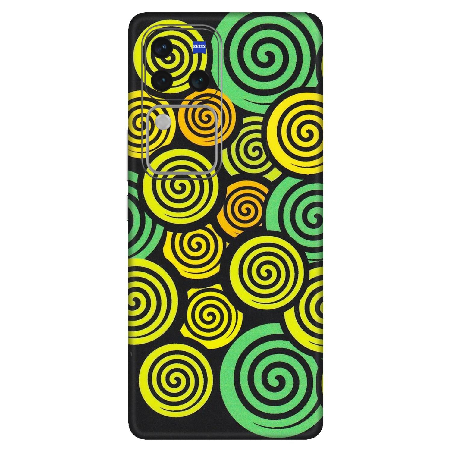 VIVO Z/V/X/T/U/S Series Phone Skins (All Models) - Crazy Spiral - Matte Finish (M-91) Vivo V30 Pro (5G)