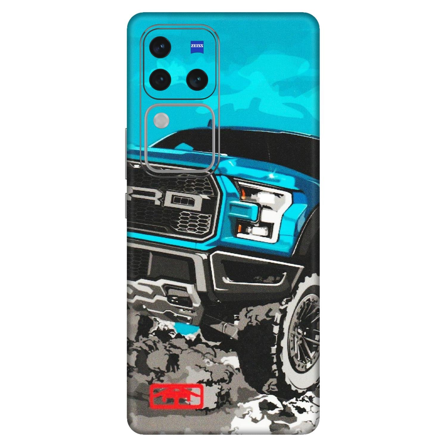 VIVO Z/V/X/T/U/S Series Phone Skins (All Models) - Off Roading Lover - Matte Finish (M-95) Vivo V30 Pro (5G)