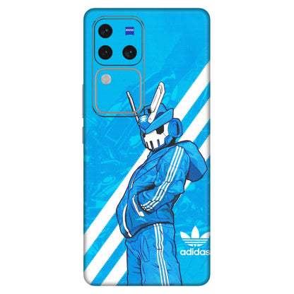 VIVO Z/V/X/T/U/S Series Phone Skins (All Models) - Battle of Adidas - Matte Finish (M-98) Vivo V30 Pro (5G)