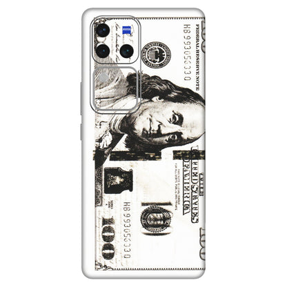 VIVO Z/V/X/T/U/S Series Phone Skins (All Models) - 100 Dollar Currency - Transparent Finish (T-01) Vivo V30 Pro (5G)