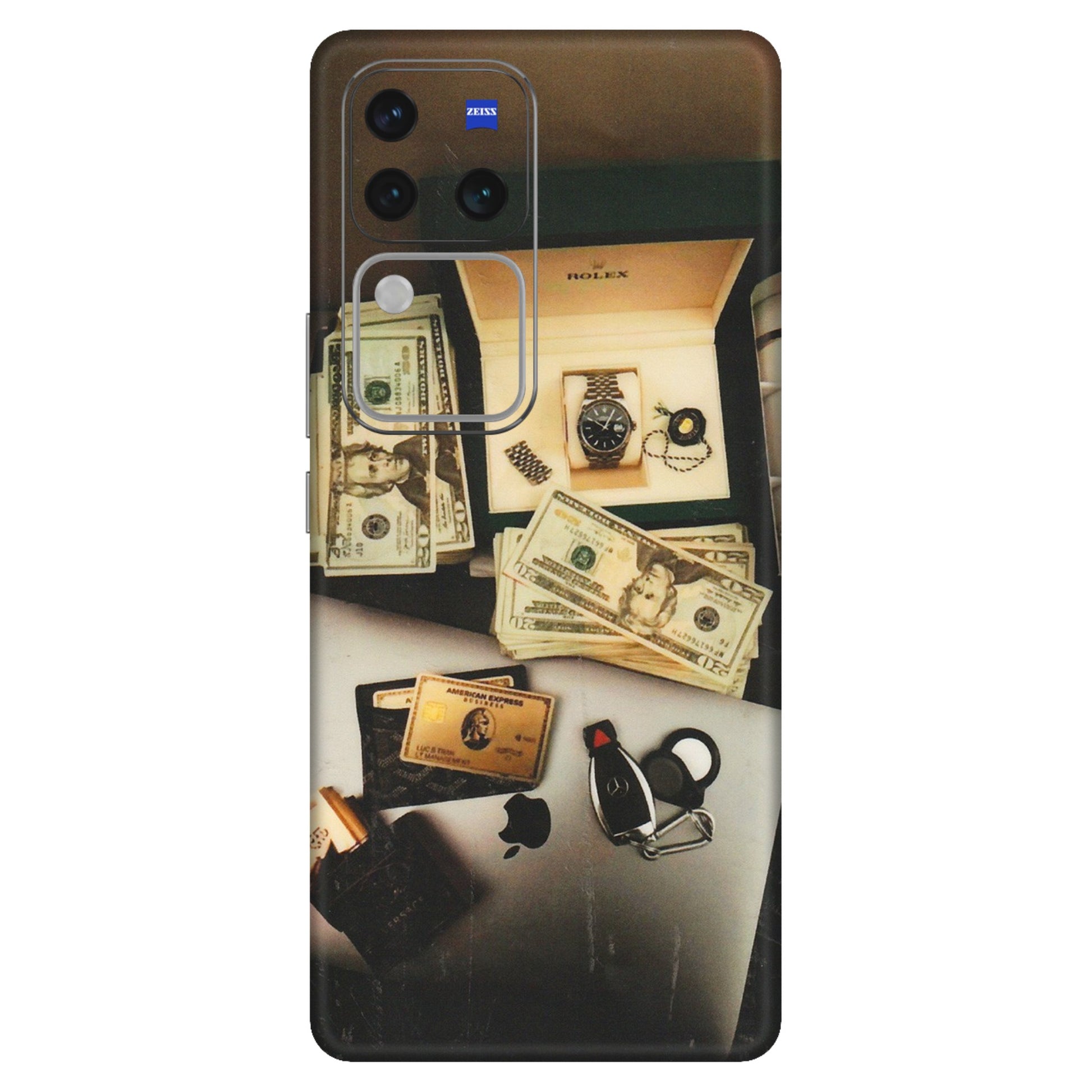 VIVO Z/V/X/T/U/S Series Phone Skins (All Models) - Luxury Lifestyle - Transparent Finish (T-11) Vivo V30 Pro (5G)