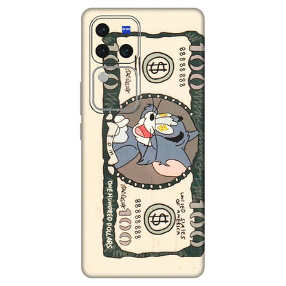 VIVO Z/V/X/T/U/S Series Phone Skins (All Models) - One Hundred Dollar Tom - Transparent Finish (T-16) Vivo V30 Pro (5G)