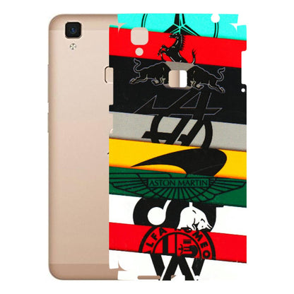 VIVO Z/V/X/T/U/S Series Phone Skins (All Models) - Multi Designer Brands - 3D Embossed Finish (L-187) Vivo V3