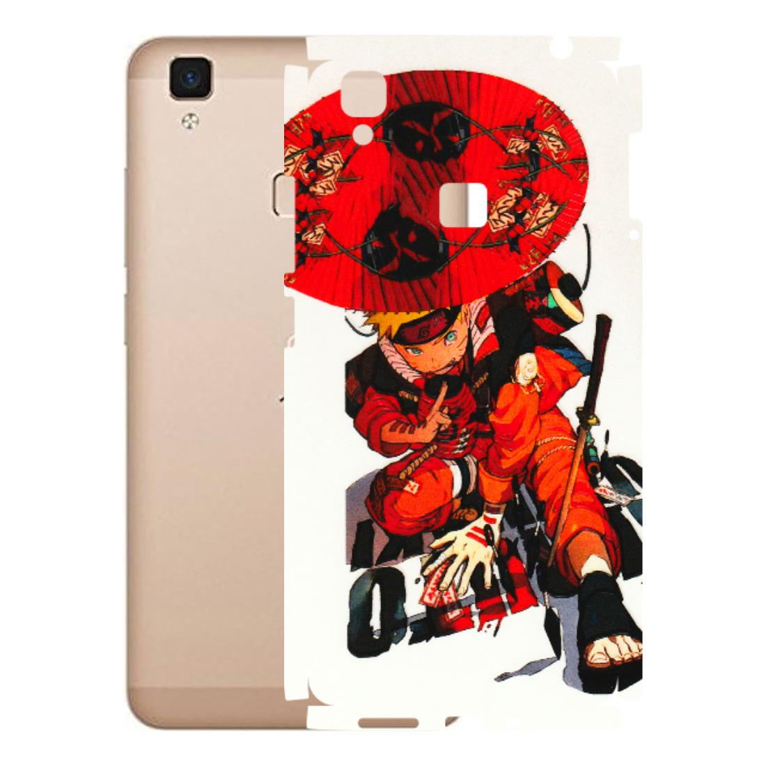 VIVO Z/V/X/T/U/S Series Phone Skins (All Models) - Naruto - 3D Embossed Finish (L-208) Vivo V3