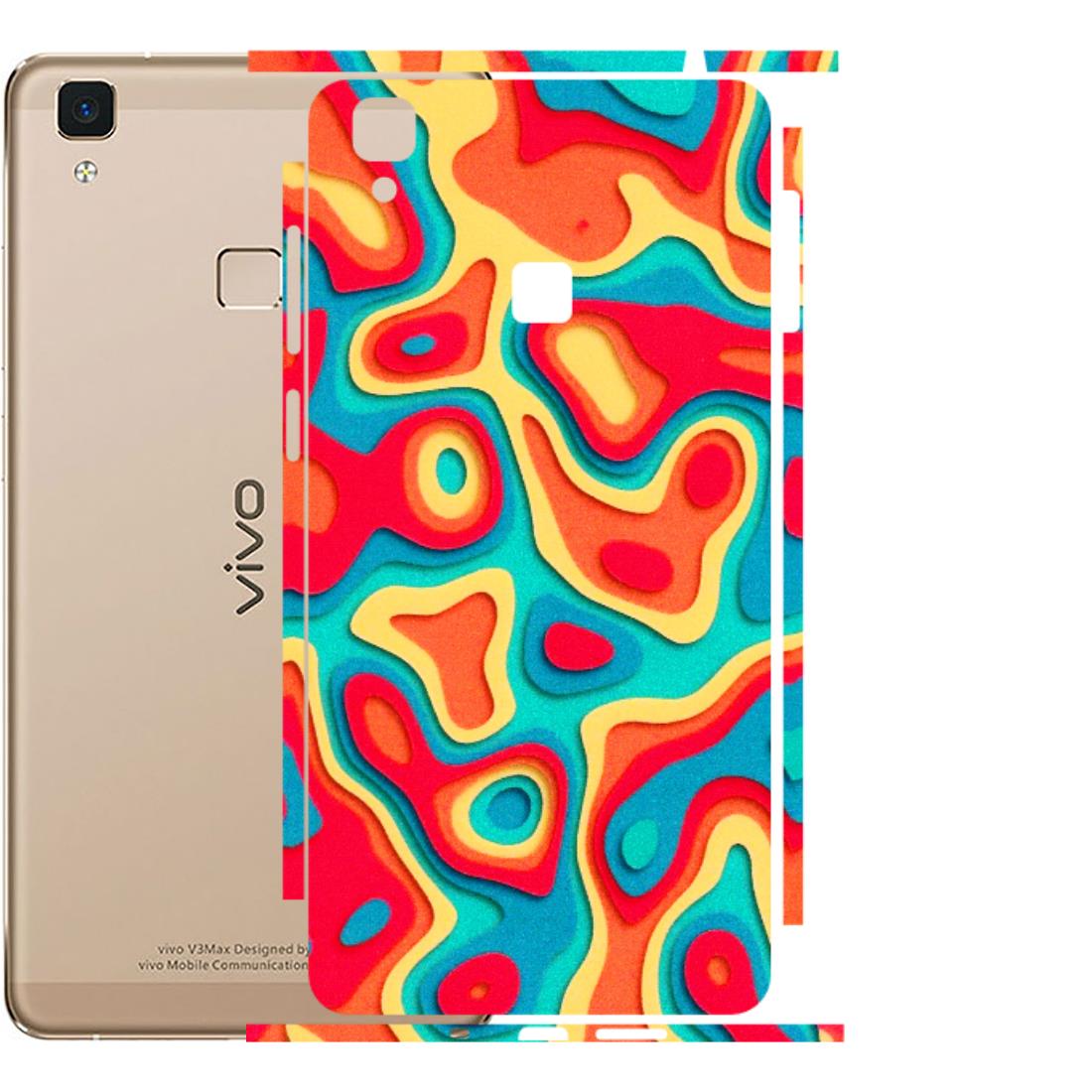 VIVO Z/V/X/T/U/S Series Phone Skins (All Models) - Abstract Swirl - 3D Embossed Finish (L-150) Vivo V3 Max