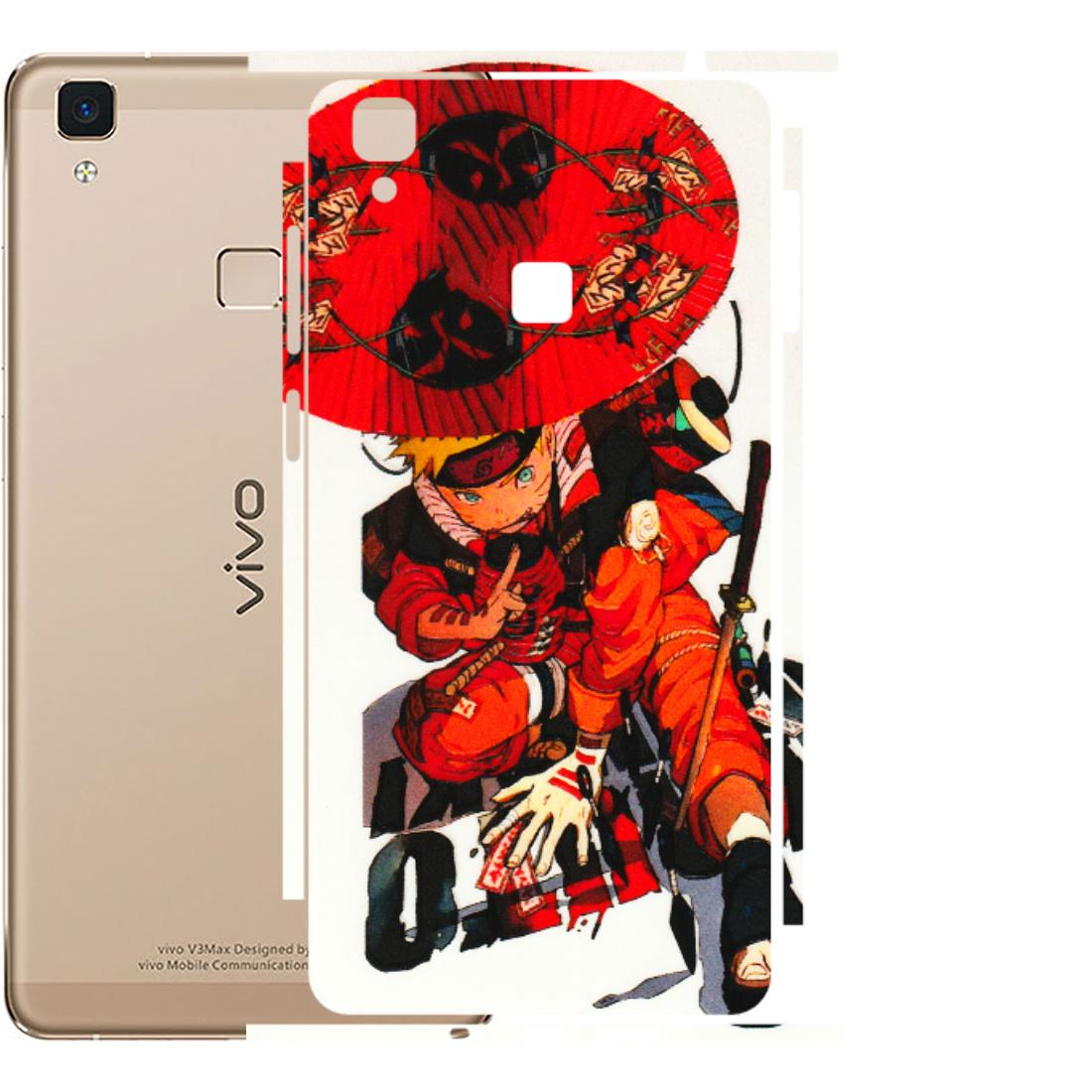 VIVO Z/V/X/T/U/S Series Phone Skins (All Models) - Naruto - 3D Embossed Finish (L-208) Vivo V3 Max