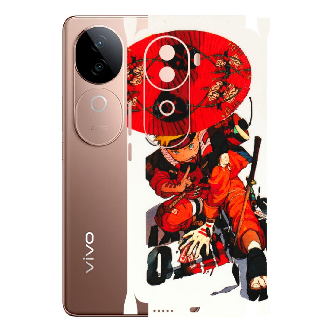 VIVO Z/V/X/T/U/S Series Phone Skins (All Models) - Naruto - 3D Embossed Finish (L-208) Vivo V40E (5G)