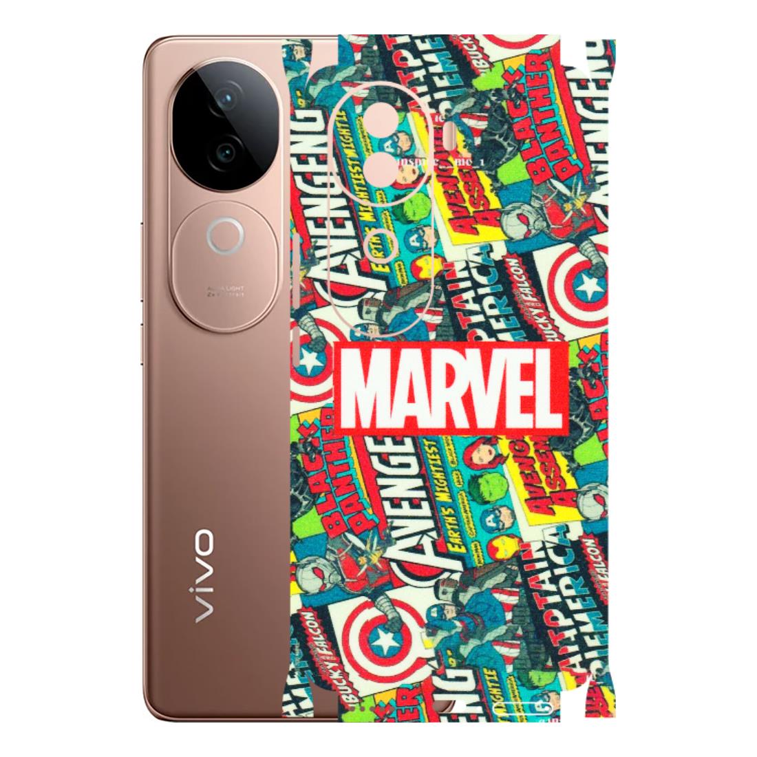 VIVO Z/V/X/T/U/S Series Phone Skins (All Models) - Marvel Comic Lover - Matte Finish (M-30) Vivo V40E (5G)