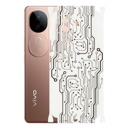 VIVO Z/V/X/T/U/S Series Phone Skins (All Models) - Tech Circuits - Transparent Finish (T-03) Vivo V40E (5G)