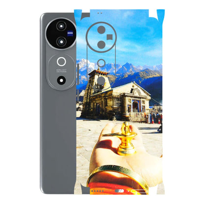 VIVO Z/V/X/T/U/S Series Phone Skins (All Models) - Beauty of Kedarnath - 3D Embossed Finish (L-108) Vivo V40 5G