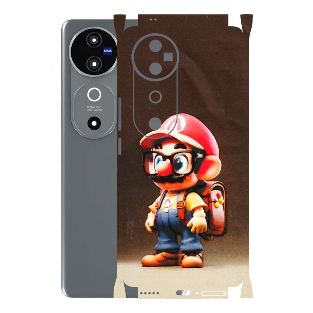 VIVO Z/V/X/T/U/S Series Phone Skins (All Models) - Little Mario - 3D Embossed Finish (L-119) Vivo V40 5G