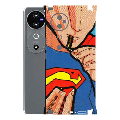 VIVO Z/V/X/T/U/S Series Phone Skins (All Models) - Superman Sutta - 3D Embossed Finish (L-130) Vivo V40 5G