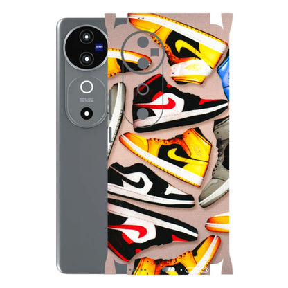 VIVO Z/V/X/T/U/S Series Phone Skins (All Models) - Sneaker Lover - 3D Embossed Finish (L-135) Vivo V40 5G