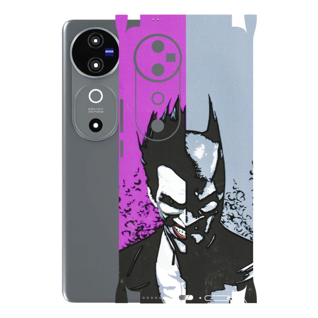 VIVO Z/V/X/T/U/S Series Phone Skins (All Models) - Batman & Joker - 3D Embossed Finish (L-143) Vivo V40 5G