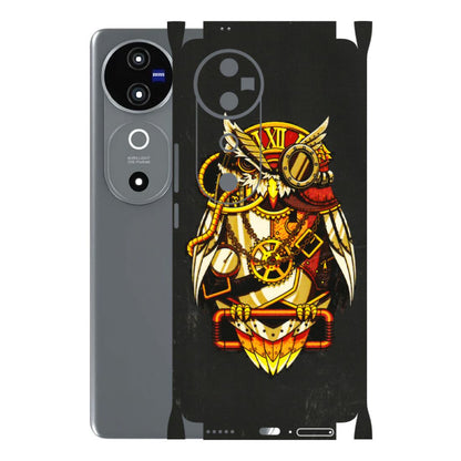 VIVO Z/V/X/T/U/S Series Phone Skins (All Models) - Classy Smart Owl - 3D Embossed Finish (L-144) Vivo V40 5G