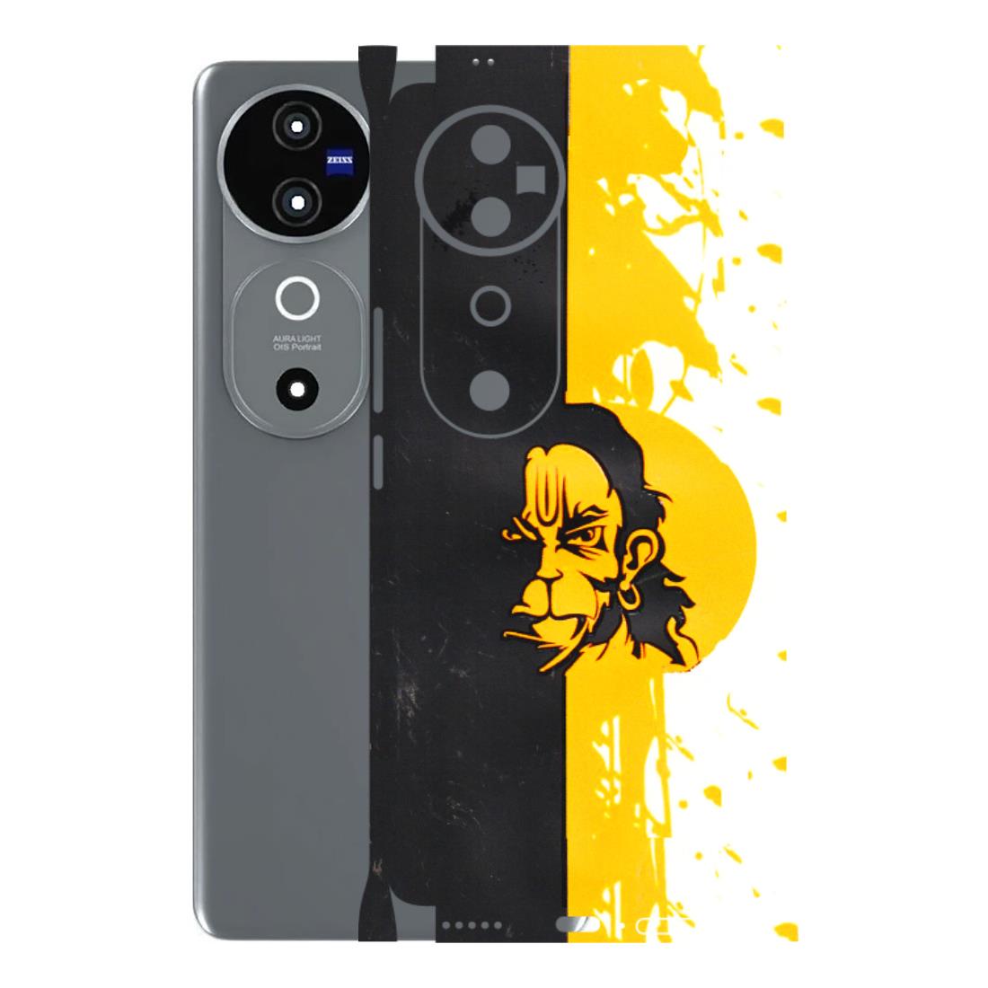VIVO Z/V/X/T/U/S Series Phone Skins (All Models) - Bajrangbali - 3D Embossed Finish (L-151) Vivo V40 5G